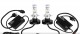 Светодиодные лампы головного света Philips LED H4 X-treme Ultinon 6500K, комплект 2 шт, 12901HPX2